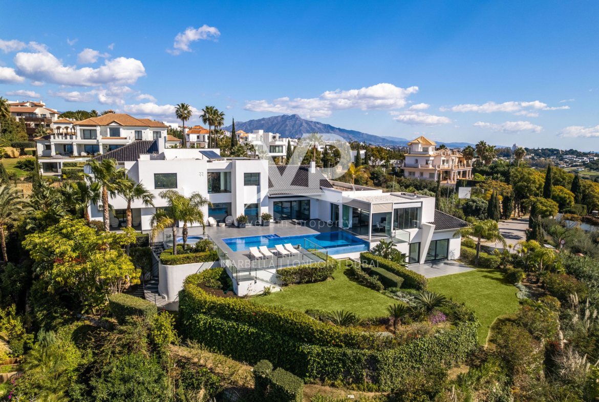 Blue Horizon, moderne villa i Los Flamingos