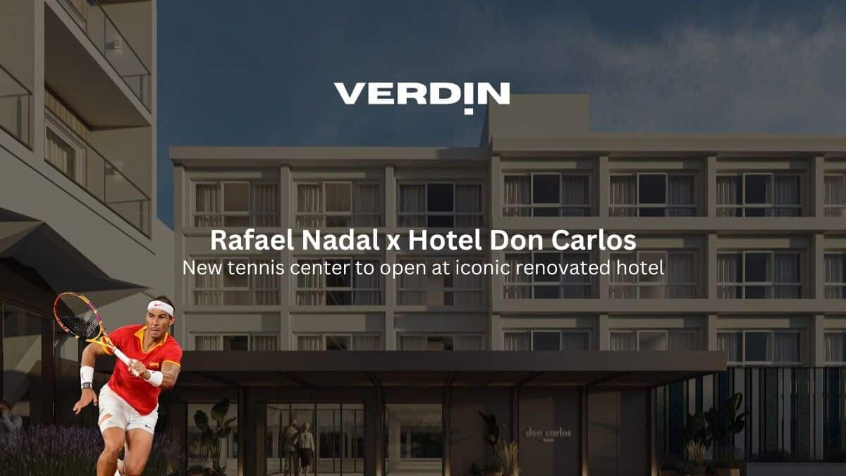 Rafael Nadal Tennis Center to Open at Hotel Don Carlos, Marbella